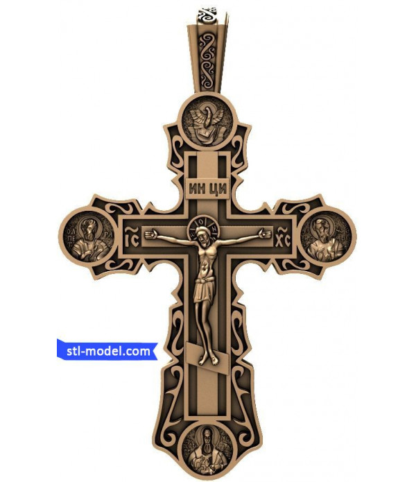 Cross "Crucifixion #5" | STL - 3D model for CNC