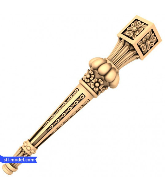 Floral Acanthus Truncheon