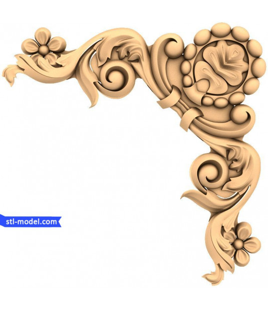 Floral Flourish Corner
