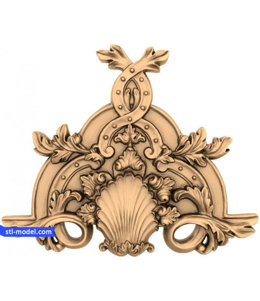 Regal Ornate Pediment