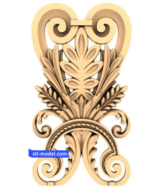 Ornate Flourish Crest