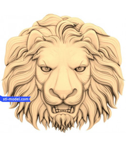 Lion head №16