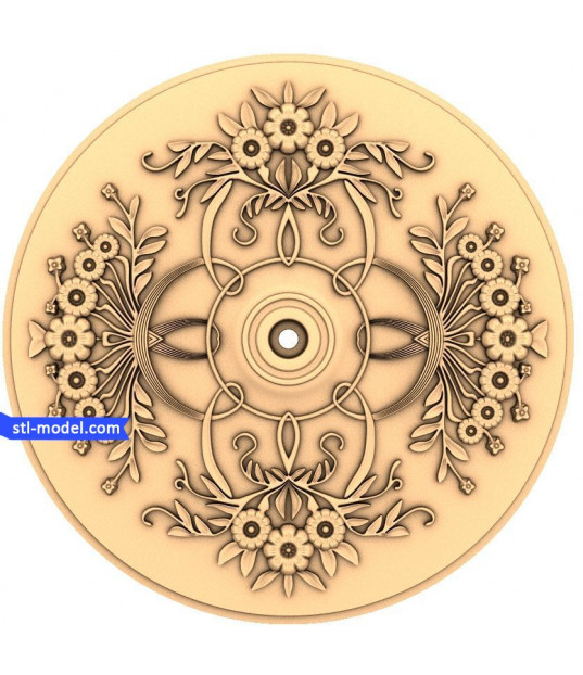 Floral Harmony Medallion