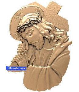 Icon "Jesus #4" | STL - 3D mod...