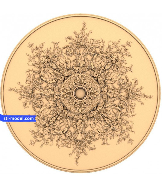 Floral Symphony Medallion