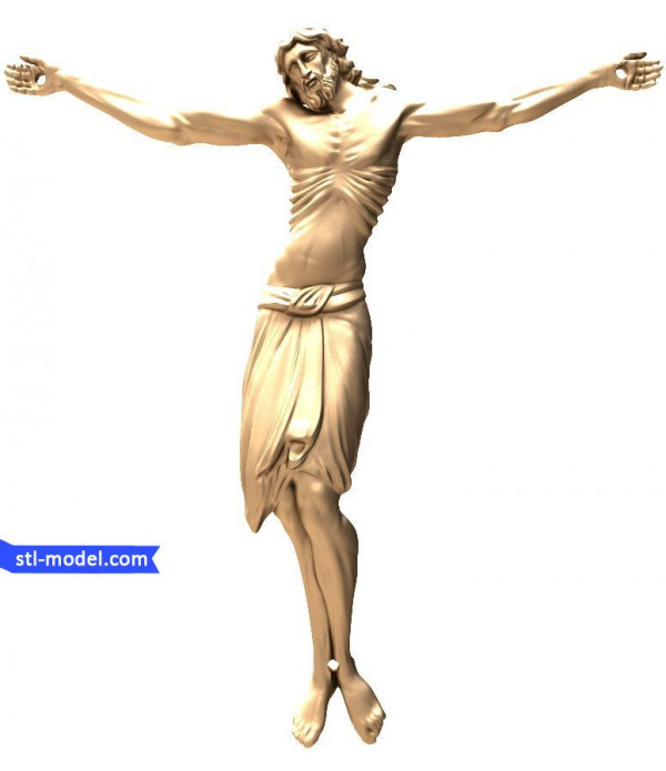 Icon "Crucifixion #5" | STL - 3D model for CNC