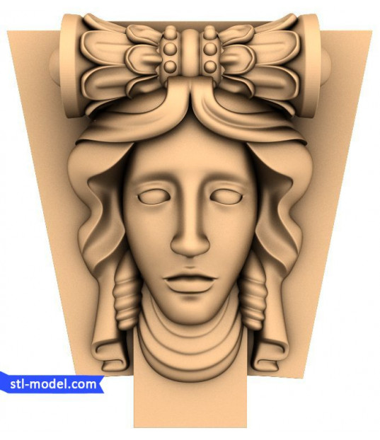 Goddess of Grace 3D Relief