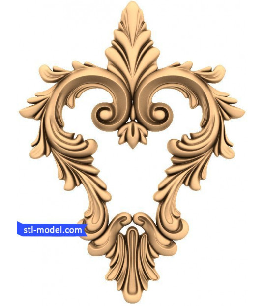 Baroque Flourish Charm