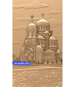 Bas-relief "Church" | STL - 3D...