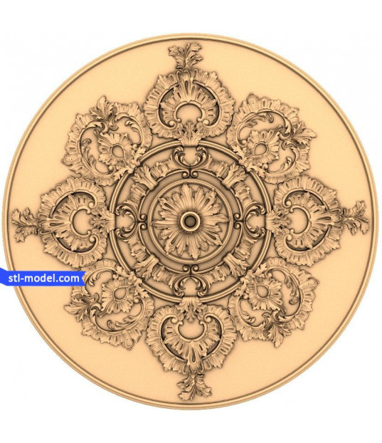 Ornate Floral Medallion