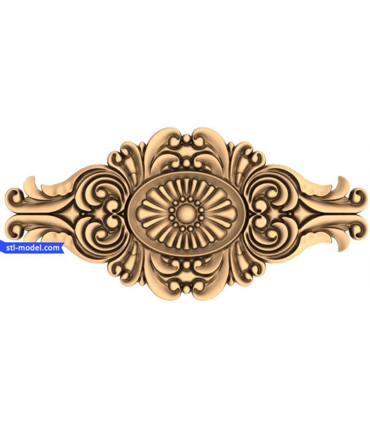 Baroque Floral Crest