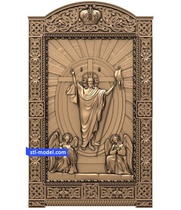 Icon "Jesus #7" | STL - 3D mod...