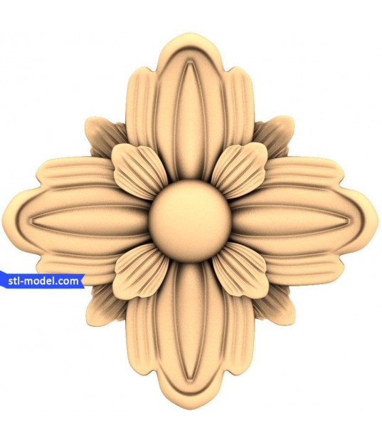 Floral Elegance Relief