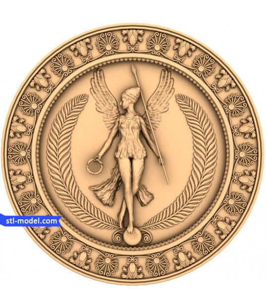 Victory Angel Medallion