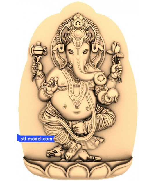 Dancing Ganesha Relief