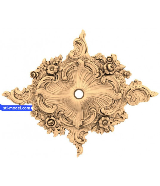 Floral Renaissance Rosette