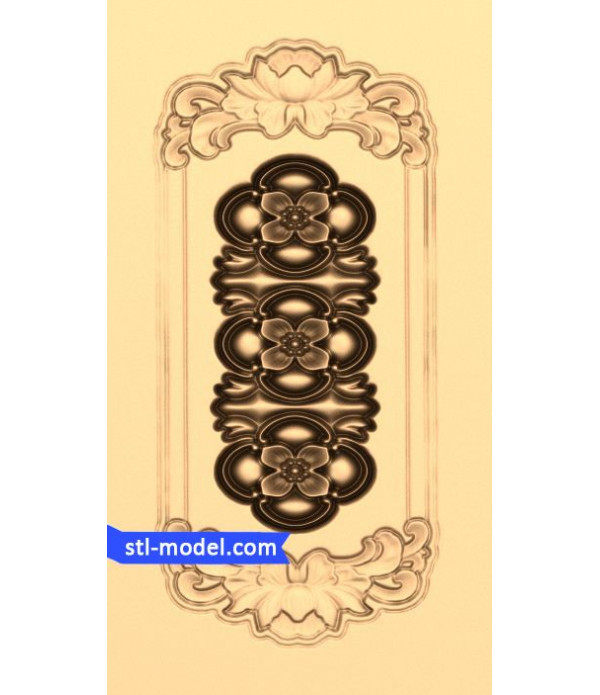 Facade "Facade #38" | STL - 3D model for CNC