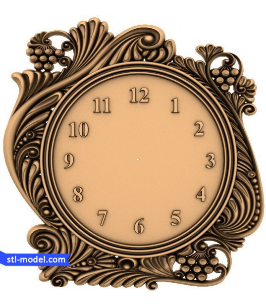 Floral Elegance Clock