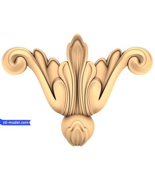 Baroque Leaf Applique
