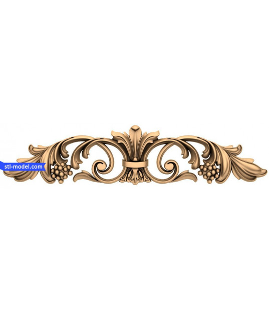 Baroque Elegance Decorative Panel