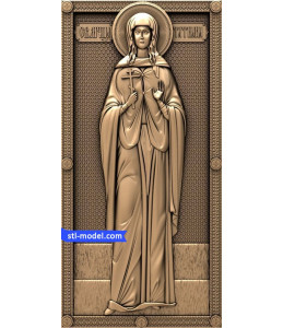 Icon "Saint Tatiana" | STL - 3...