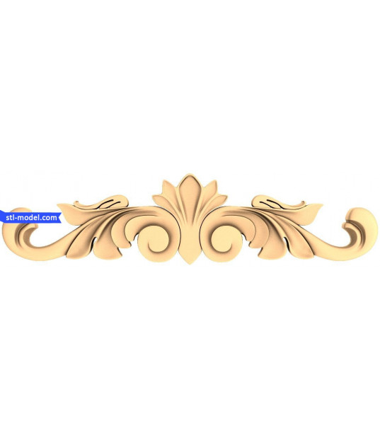 Baroque Flourish Decorative Panel