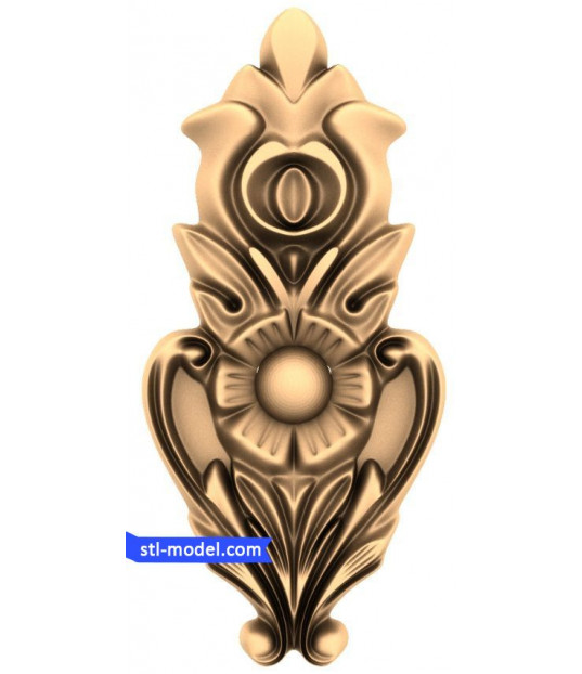 Ornamental Floral Crest
