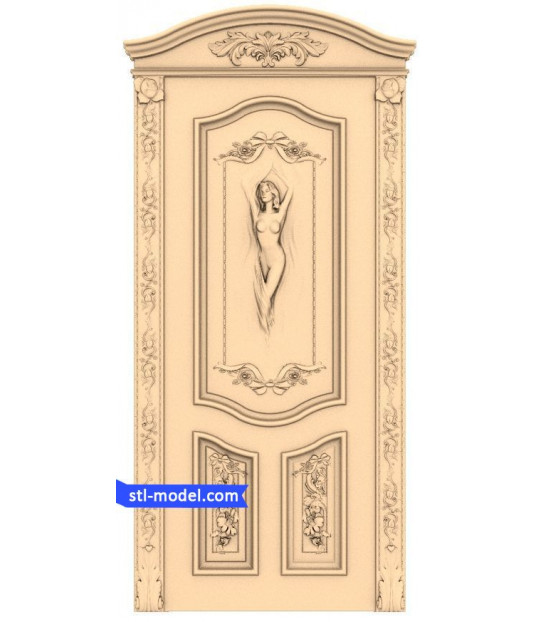 Graceful Elegance Door Panel
