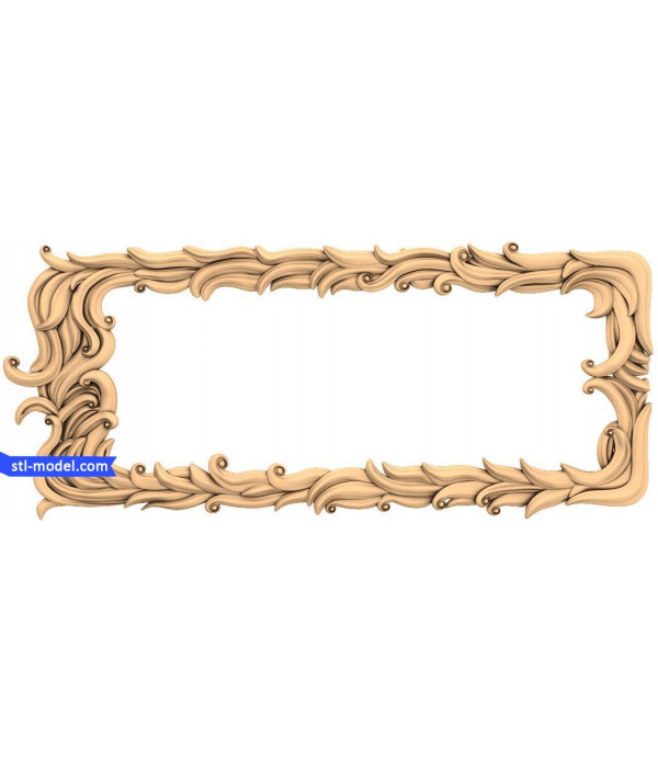 Frame "Frame #289" | STL - 3D model for CNC