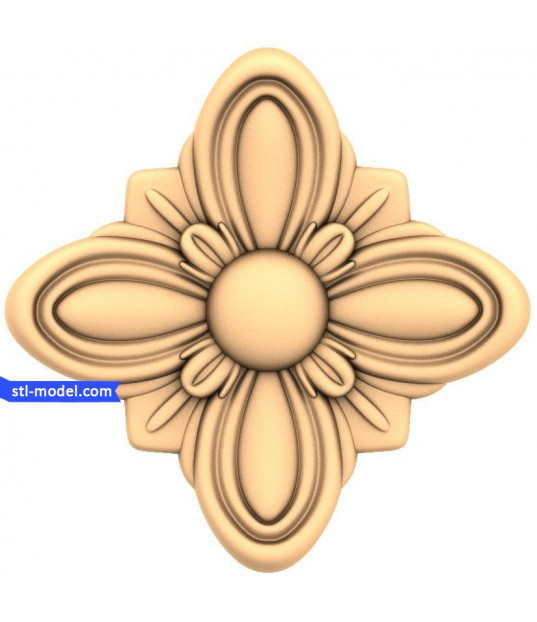 Floral Elegance Relief