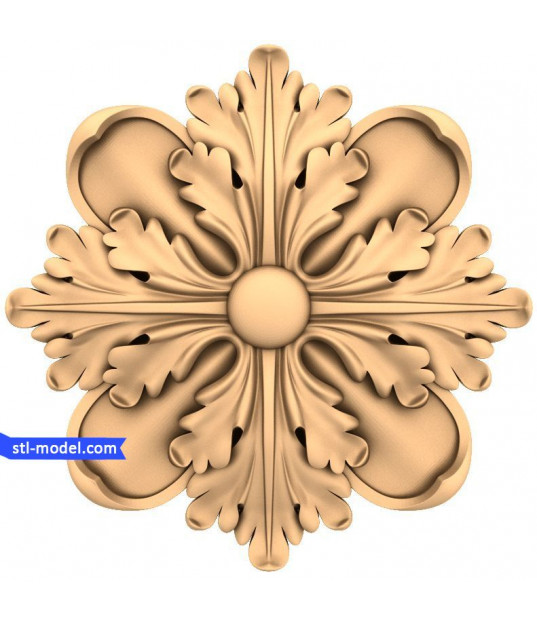 Ornamental Acanthus Rosette