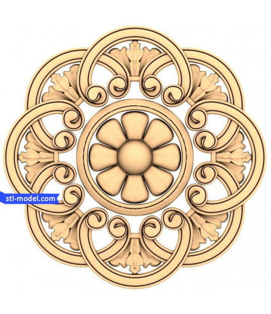 Golden Rose Medallion