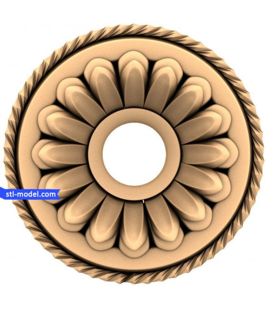 Radiant Floral Rosette