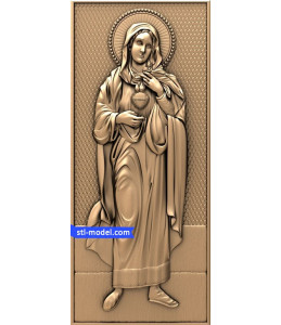 Icon "Holy Mary" | STL - 3D mo...