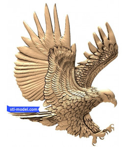 Bas-relief "eagle" | STL - 3D ...
