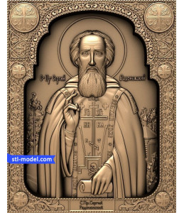 Icon "St. Sergius of Radonezh #3&qu...
