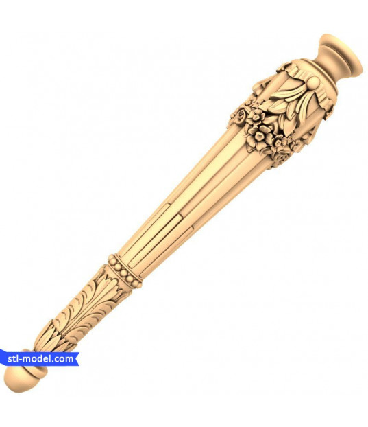 Floral Elegance Table Leg