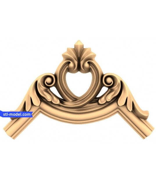 Renaissance Scroll Corner Decor