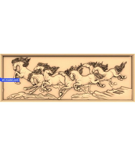 Wild Chase of Horses