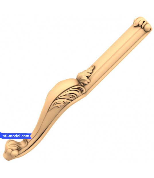 Graceful Acanthus Handle
