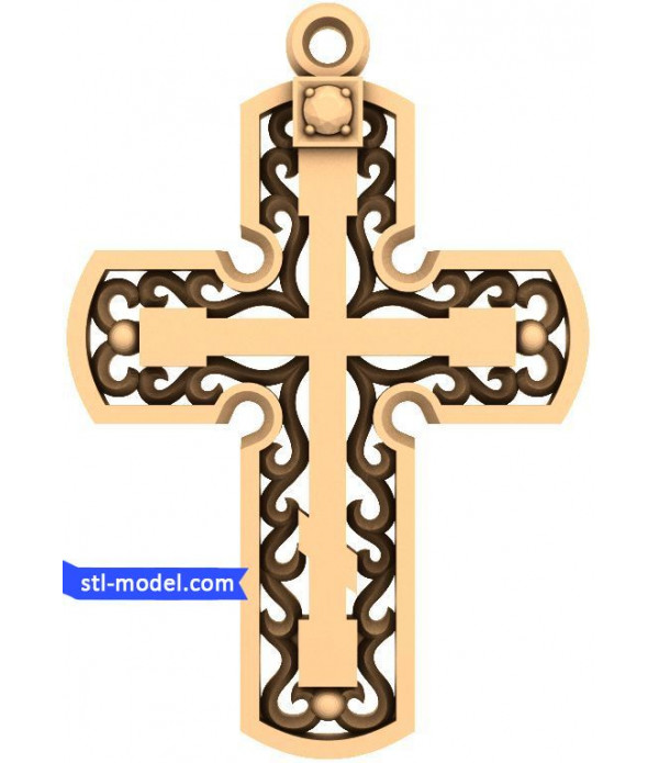 Cross "Cross #24" | STL - 3D model for CNC