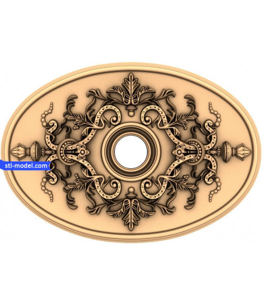 Ornate Baroque Panel