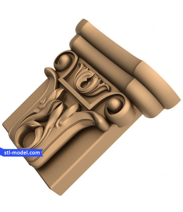 Corbel "Corbel #50" | STL - 3D model for CNC