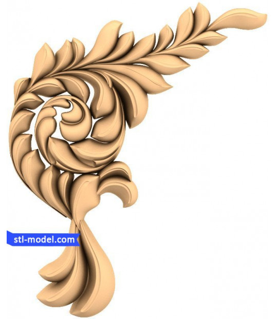 Elegant Acanthus Corner