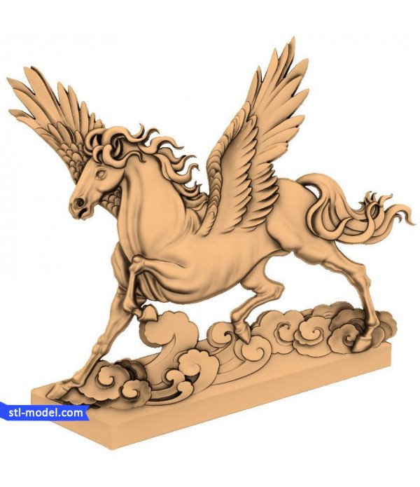 Character "Fairy horse" | STL - 3D model for CNC