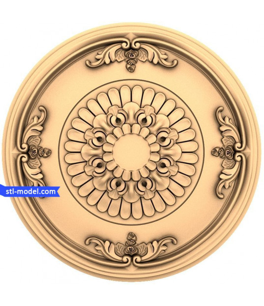 Florentine Ornamental Rosette