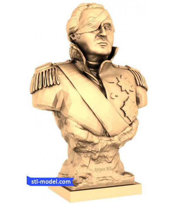 Figurine "Kutuzov, Mikhail Illarionovich" | STL - 3D model for CNC