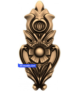 Art Nouveau Floral Ornament