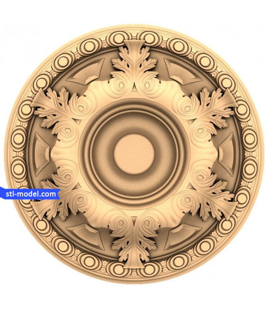 Classical Acanthus Rosette