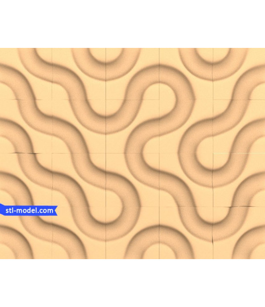Flowing Waves Panel